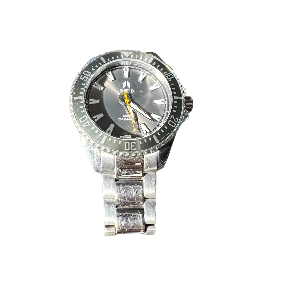 Shield Abyss Bracelet Watch - Grey
